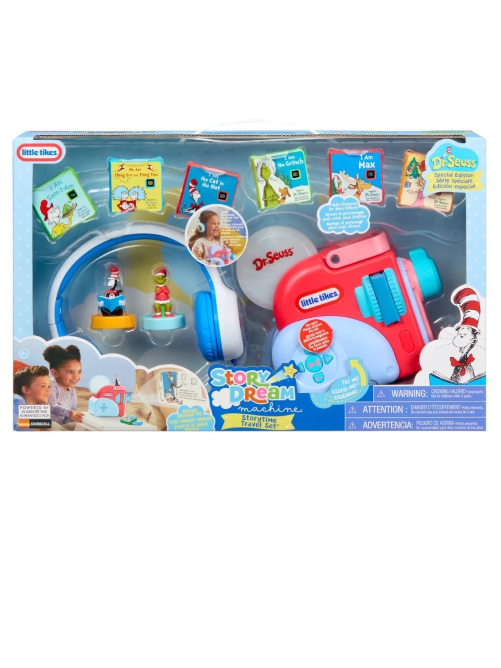 Little Tikes Story Dream Machine Dr. Seuss Special Edition FRENCH Speaking Toy